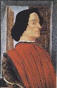 Portrait of Giuliano de'Medici Sandro Botticelli